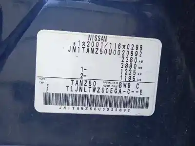 Veicolo di demolizione nissan murano (z50) básico dell'anno 2006 alimentato vq35de