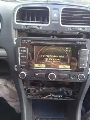 Scrapping Vehicle volkswagen golf vi (5k1) 1.6 tdi of the year 2012 powered cayc