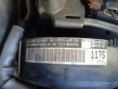 Scrapping Vehicle volkswagen golf vi (5k1) 1.6 tdi of the year 2012 powered cayc