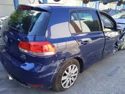 Scrapping Vehicle volkswagen golf vi (5k1) 1.6 tdi of the year 2012 powered cayc