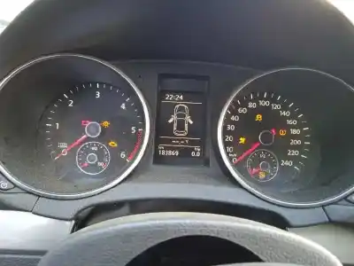 Scrapping Vehicle volkswagen golf vi (5k1) 1.6 tdi of the year 2012 powered cayc