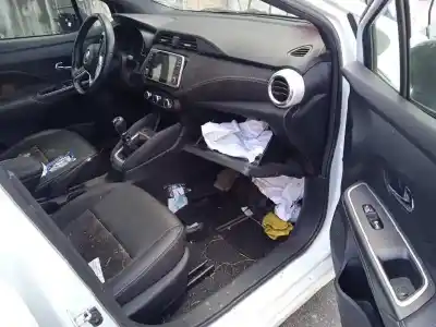 Veículo de Sucata nissan micra v (k14) 1.0 12v cat do ano 2019 alimentado h5d470