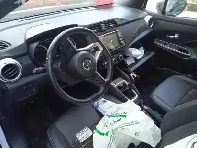 Veículo de Sucata nissan micra v (k14) 1.0 12v cat do ano 2019 alimentado h5d470