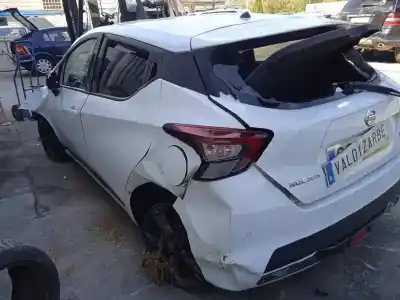 Veículo de Sucata nissan micra v (k14) 1.0 12v cat do ano 2019 alimentado h5d470