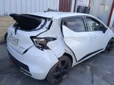 Veículo de Sucata nissan micra v (k14) 1.0 12v cat do ano 2019 alimentado h5d470