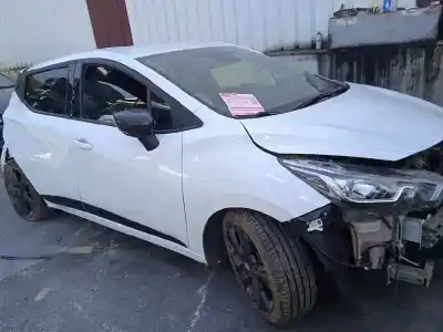 Veículo de Sucata nissan micra v (k14) 1.0 12v cat do ano 2019 alimentado h5d470