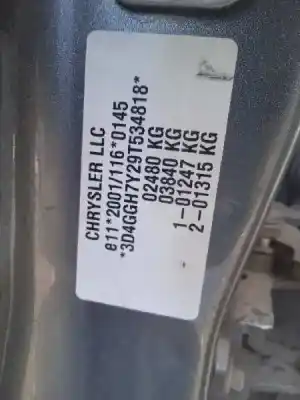 Scrapping Vehicle dodge journey r/t of the year 2008 powered bwd