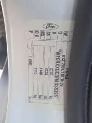 Scrapping Vehicle ford kuga (cbv) trend of the year 2008 powered g6dg