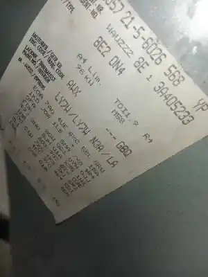 Scrapping Vehicle audi a4 berlina (8e) 1.9 tdi (96kw) of the year 2003 powered awx