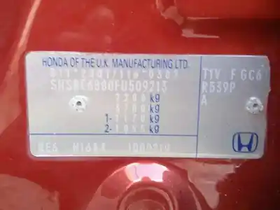 Vehicul casat honda cr-v 1.6 dtec cat al anului 2015 alimentat n16a4