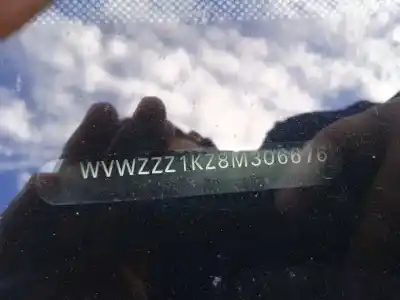 Scrapping Vehicle volkswagen golf v variant (1k5) 1.9 tdi of the year 2007 powered bxe