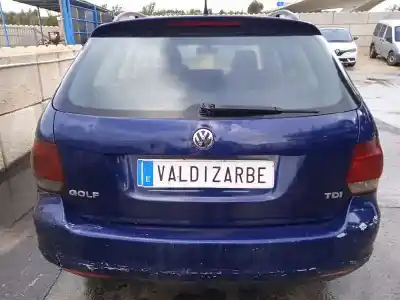 Scrapping Vehicle volkswagen golf v variant (1k5) 1.9 tdi of the year 2007 powered bxe