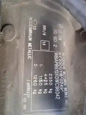 Veículo de Sucata bmw x3 (e83) 3.0d do ano 2005 alimentado 306d2