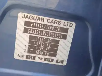 Здавання транспортного засобу jaguar x-type i (x400) 2.5 v6 a las 4 ruedas року 2003 потужний xb