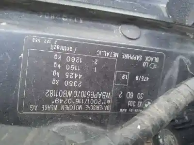 Veículo de Sucata bmw x3 (e83) 3.0d do ano 2004 alimentado 306d2