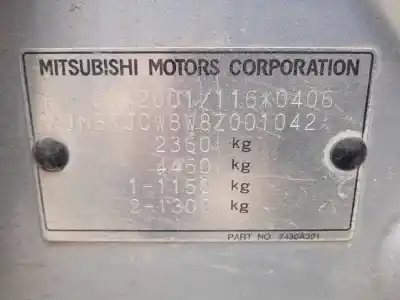 Scrapping Vehicle mitsubishi outlander (cw0) 2.0 di-d cat of the year 2008 powered bsy