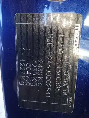 Здавання транспортного засобу mazda cx-7 (er) 2.2 mzr-cd awd (er10a) року 2009 потужний r2