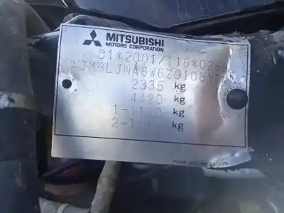 Veículo de Sucata mitsubishi grandis (na0w) 2.0 di-d inform do ano 2006 alimentado bsy