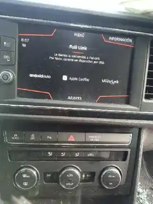 Veículo de Sucata seat leon (5f1) fr fast lane do ano 2018 alimentado dada