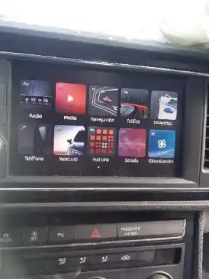 Veículo de Sucata seat leon (5f1) fr fast lane do ano 2018 alimentado dada