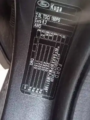 Здавання транспортного засобу ford                                               kuga (cbs)                                                                                                                                                                                                                                                 2.0 tdci cat року 2019 потужний t8mc