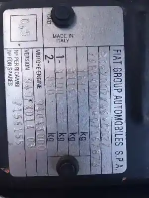 Veículo de Sucata alfa romeo giulietta (191) progression do ano 2012 alimentado 940a3000