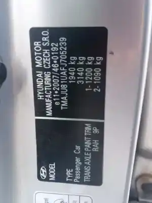 Veículo de Sucata hyundai ix35 (lm, el, elh) 1.7 crdi do ano 2015 alimentado d4fd