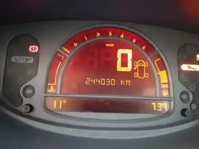 Scrapping Vehicle renault modus confort dynamique of the year 2004 powered k9k750