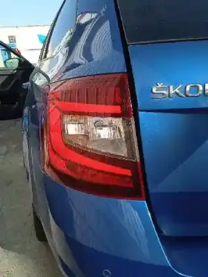 Scrapping Vehicle skoda octavia combi (5e5) rs of the year 2017 powered cuna
