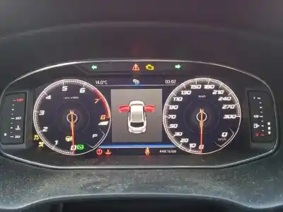 Veículo de Sucata seat leon st (5f8) cupra 300 4drive do ano 2018 alimentado dnue