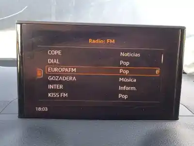 Scrapping Vehicle audi q2 (gab, gag) 1.6 tdi of the year 2018 powered ddya Scrapping Vehicle audi q2 (gab, gag) 1.6 tdi of the year 2018 powered ddya