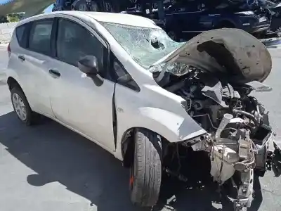 Scrapping Vehicle NISSAN NOTE Visia of the year 2015 powered 