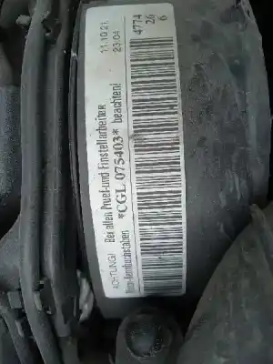 Veículo de Sucata audi a5 sportback (8t) 2.0 tdi (130kw) do ano 2011 alimentado cglc