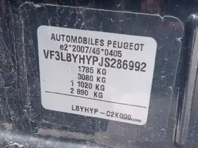 Утилизация автомобиля peugeot 308 sw ii (lc_, lj_, lr_, lx_, l4_) 1.5 bluehdi 100 года 2018 питание yhy Утилизация автомобиля peugeot 308 sw ii (lc_, lj_, lr_, lx_, l4_) 1.5 bluehdi 100 года 2018 питание yhy