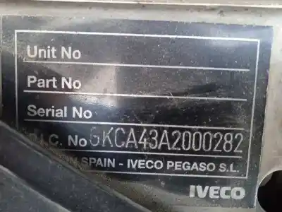 Scrapping Vehicle iveco daily caja cerrada (1999 =>) 29 - l 14 caja cerrada of the year 2007 powered f1ae0481