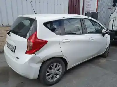 Scrapping Vehicle nissan note acenta of the year 2014 powered hr12de