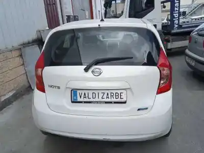 Scrapping Vehicle nissan note acenta of the year 2014 powered hr12de