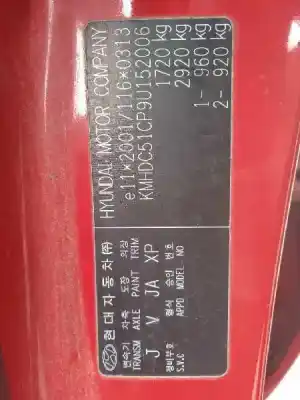 Veículo de Sucata hyundai i30 classic do ano 2009 alimentado g4fa