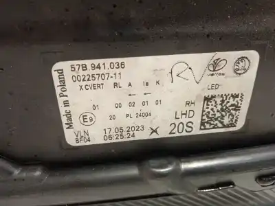 Veículo de Sucata skoda karoq (nu) 2.0 tdi do ano 2023 alimentado dttc