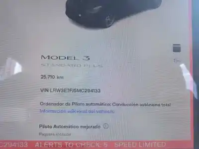 Утилизация автомобиля tesla model 3 (5yj3) ev года 2021 питание 3d6