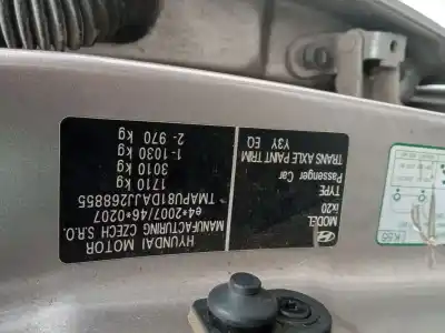 Veículo de Sucata hyundai ix20 (jc) 1.6 do ano 2017 alimentado g4fc