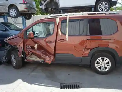 Veículo de Sucata peugeot rifter 1.5 bluehdi 130 do ano 2021 alimentado yhz (dv5rc)