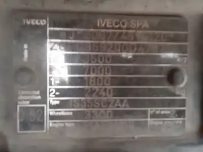Здавання транспортного засобу iveco                                              daily v furgón                                                                                                                                                                                                                                             29s13, 29l13, 35c13, 35s13, 40c13, 40s13 року 2012 потужний f1ae3481b