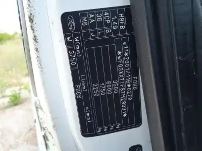Утилизация автомобиля ford transit autobús (fd_ _, fb_ _, fs_ _, fz_ _, fc_ _) 2.4 tdci 4x4 года 2008 питание h9fb