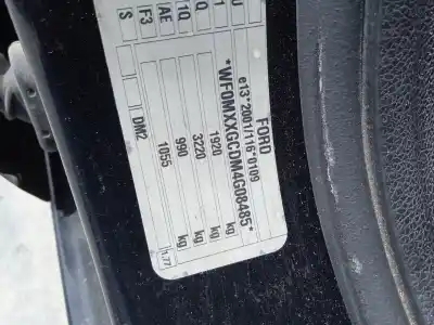 Утилизация автомобиля ford focus c-max (dm2) 1.6 tdci года 2004 питание g8da,g8db,g8dd,g8de,g8df