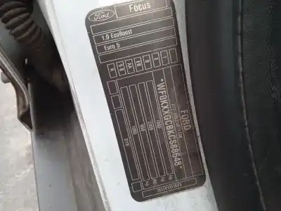 Scrapping Vehicle ford focus iii 1.0 ecoboost of the year 2013 powered m2da