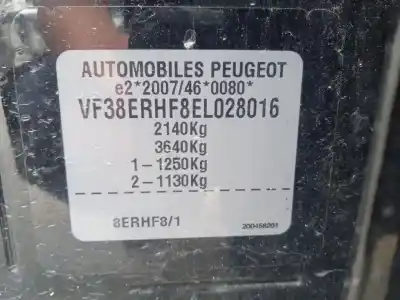 Утилизация автомобиля peugeot 508 sw i (8e_) 2.0 hdi года 2014 питание rhf Утилизация автомобиля peugeot 508 sw i (8e_) 2.0 hdi года 2014 питание rhf