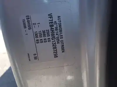 Scrapping Vehicle citroen c8 (ea_, eb_) 2.2 hdi of the year 2006 powered 4hw (dw12ted4)