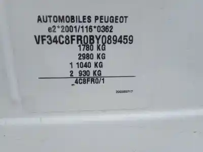 Veículo de Sucata peugeot 308 i (4a_, 4c_) 1.4 16v do ano 2011 alimentado 8fr (ep3)