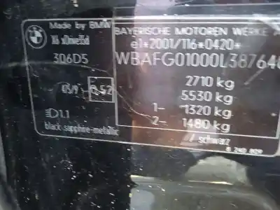 Veicolo di demolizione bmw x6 (e71, e72) xdrive 35 d dell'anno 2010 alimentato 306d5